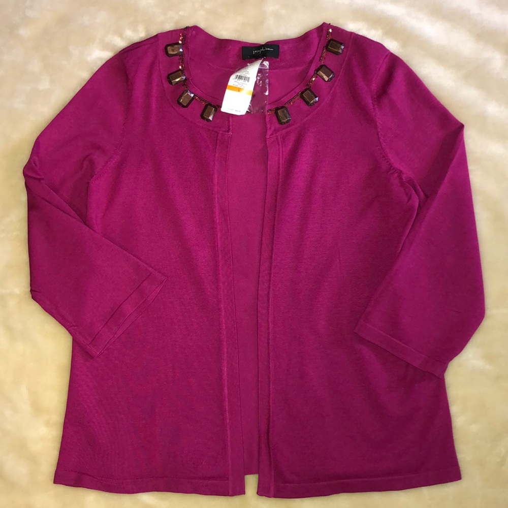 Josephine Jewel Neck Cardigan